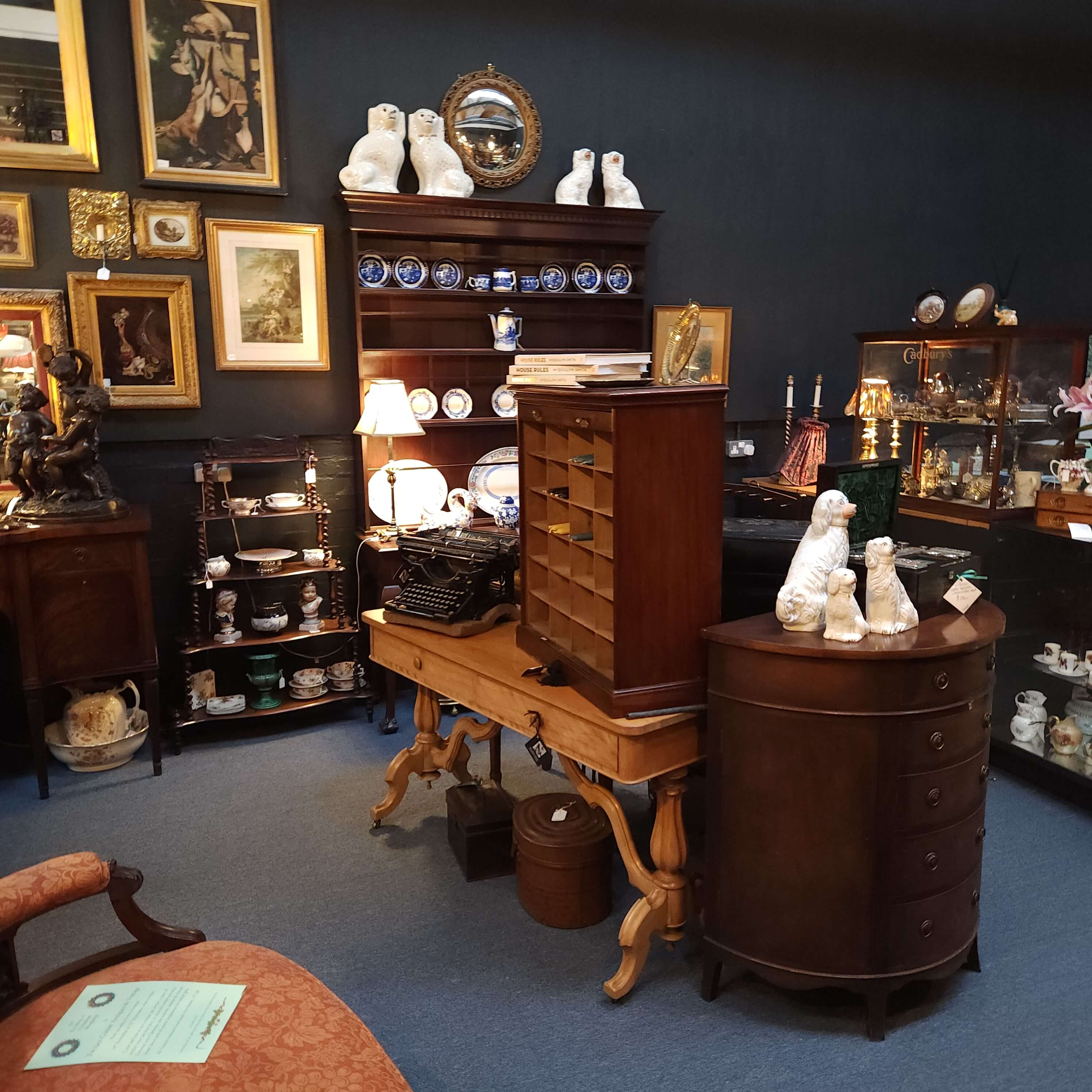 Victorian
                Walnut Hall Table